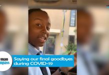 Saying goodbye to loved ones during COVID-19