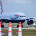 UK military personnel arrive on island