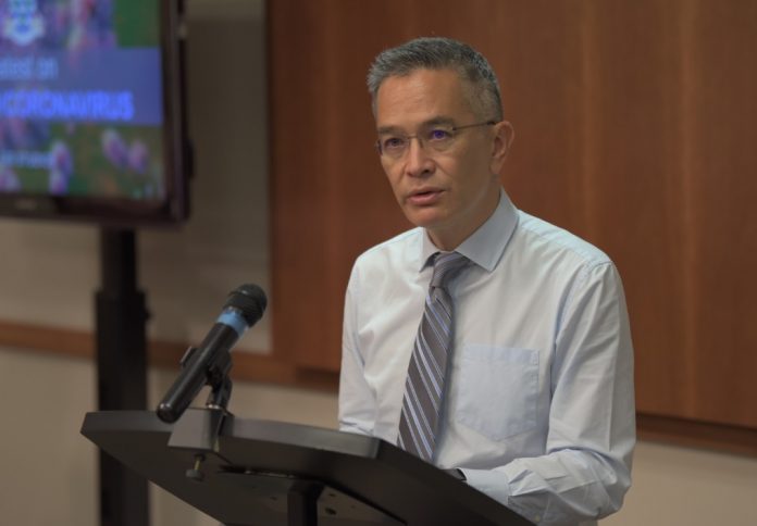 Chief Medical Officer Dr. John Lee delivers the latest results on Tuesday.