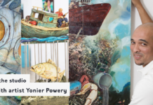 In the studio with artist Yonier Powery