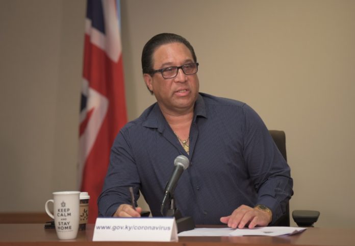 Premier Alden McLaughlin