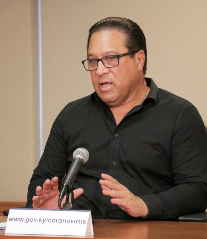 Premier Alden McLaughlin
