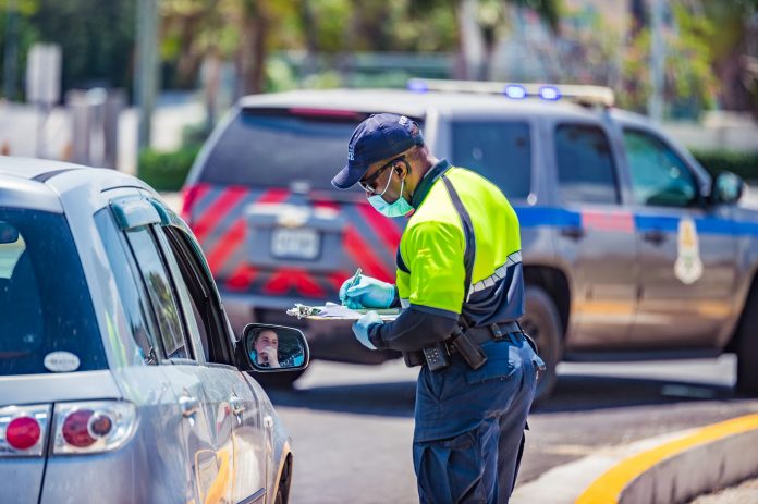 Police check point