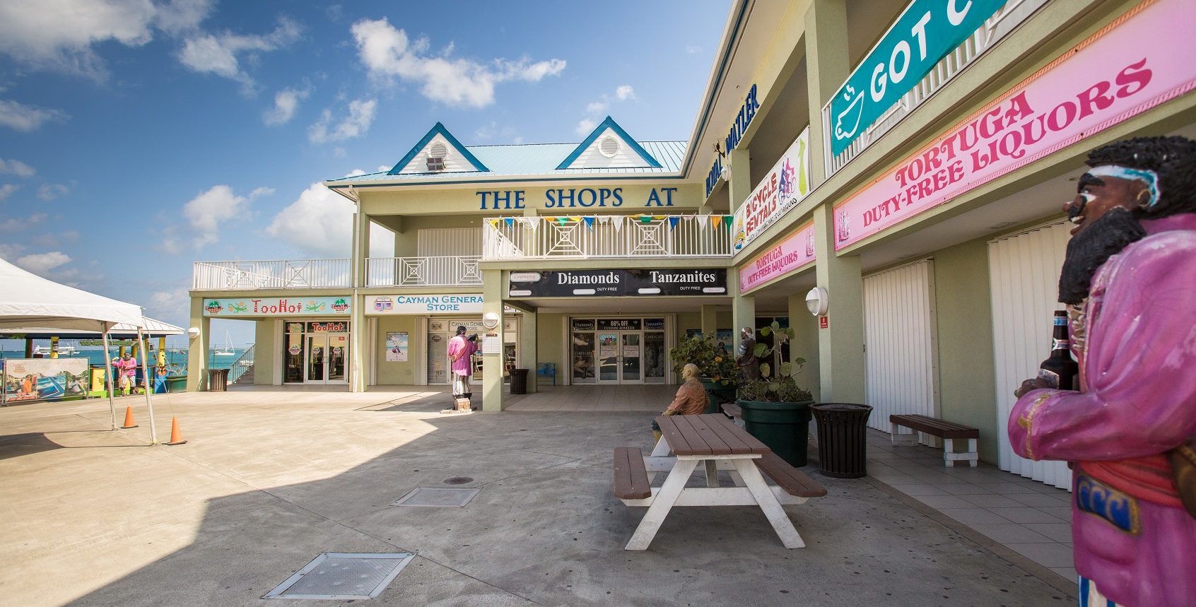Shops in George Town remain shuttered