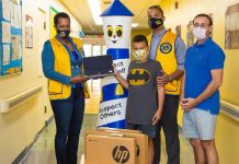 Local IT company organises laptop donations to students