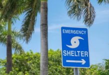 Premier hints at shelter shortages in hurricane message