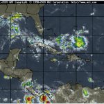 Mid-level trough brings showers, thunder