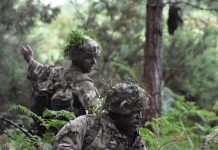Cayman Regiment officers on final leg of training
