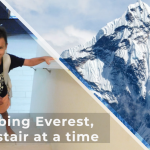 Climbing Everest, one stair at a time