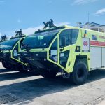 Cayman’s new fire trucks arrive