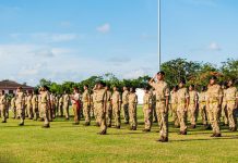 Love of country drives regiment recruits