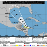 Tropical Depression 14 forms in Caribbean