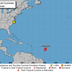 Depression becomes Tropical Storm Josephine