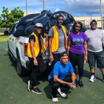 Optimist Club cleans Airport Park