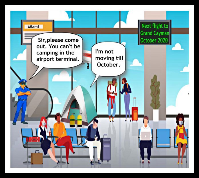 Next flight to Grand Cayman October 2020