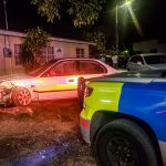 Police pursuit ends in crash