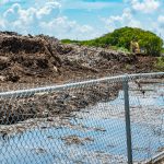 NRA carries out drainage work on edge of landfill