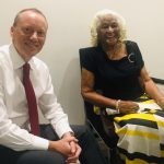Governor helps Thelma Range celebrate 100th birthday