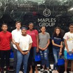 Maples mentors Junior Achievement students