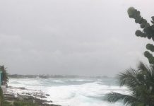 Tropical Storm Zeta brings rain and waves to Cayman