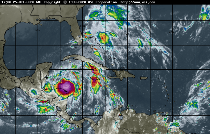 Weather radar 25 Oct