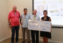 Additional funds from Pyrenees trek donated to Special Needs Foundation