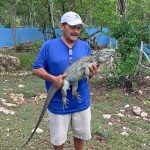 Blue iguana warden leaves a lasting impression