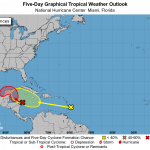 Tropical wave south of Cayman expected to develop