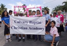 School organised March for Breast Cancer Awareness