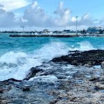 Cold front brings rough seas