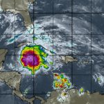 Power outages as Eta nears