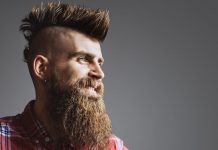 Movember mohawks at Fidel Murphy’s on Monday