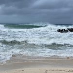 Small craft warning as cold front nears