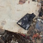 Phone battery sparks fire at landfill