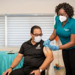 Local leaders take the COVID-19 vaccine jab