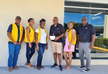 Optimist Club donates to Cayman Aids Foundation