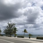 Marine warning in effect with strong winds, rough seas