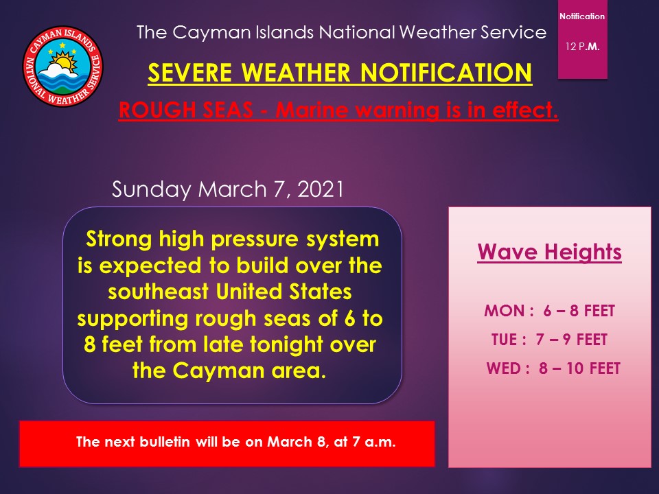 Severe Weather Warning Issued As Rough Seas And Strong Winds Begin To