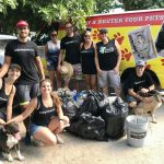 Cayman Eco clean up at the Cayman Islands Humane Society