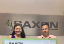 Saxon raises over $15,000 for Cancer Society