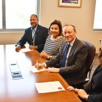 Parliamentary secretaries receive instruments of office