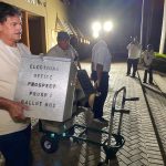 Elections Office staff begin long day ahead
