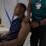 More than 100 vaccinated at youth drive