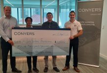 Conyers Dill & Pearman donate to Youth Ambassadors Programme