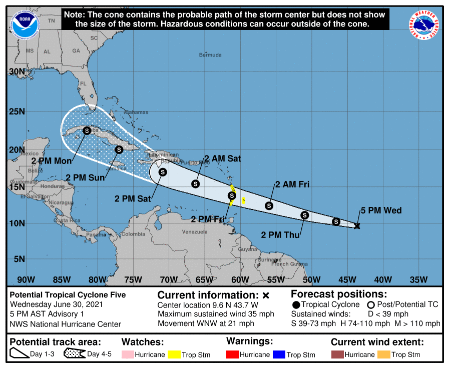 Tropical cyclone 5