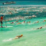 Hundreds turn out for the 29th annual Flowers Sea Swim