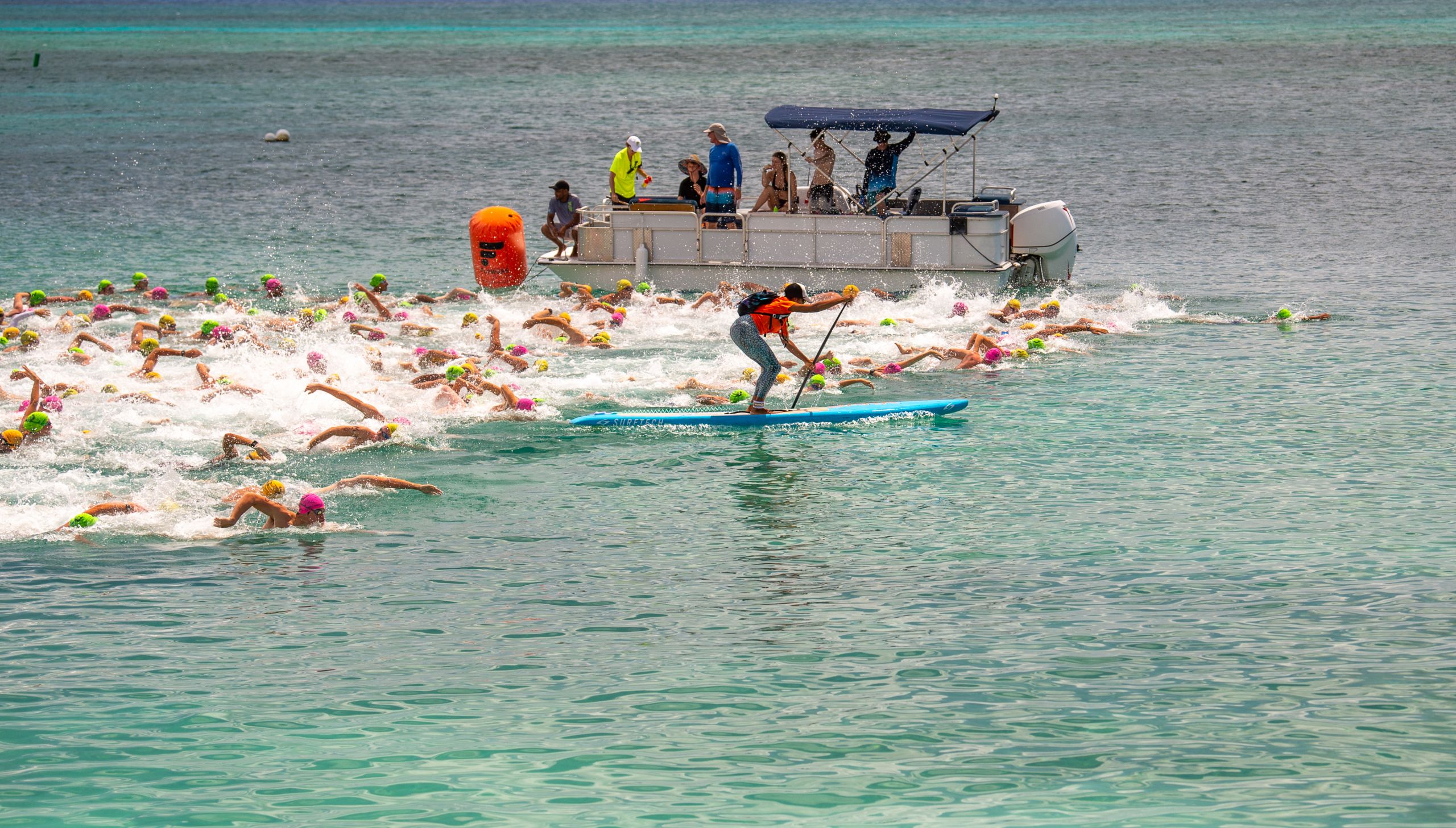 Hundreds turn out for the 29th annual Flowers Sea Swim Cayman Compass