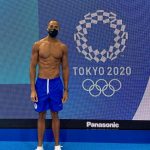 Brett Fraser takes second in Olympic 50m free heat