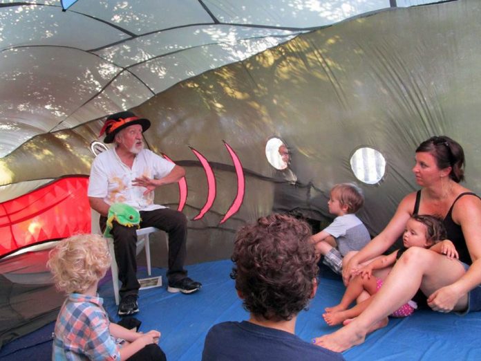 Martin Keeley weaves tales for families.