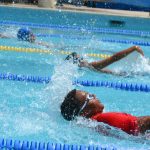 John Gray wins annual swimming gala